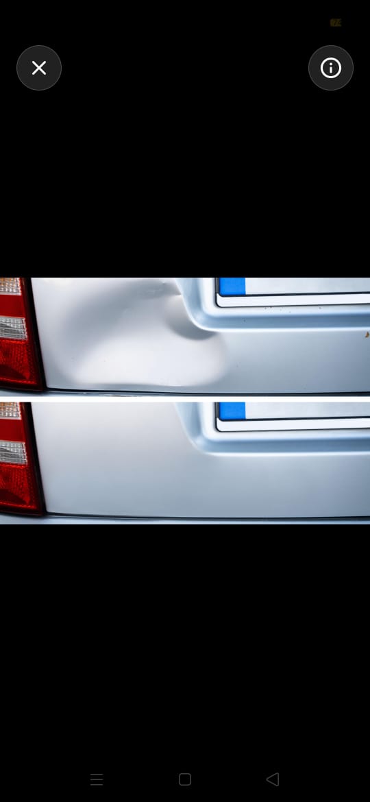 Avant et Après réparation