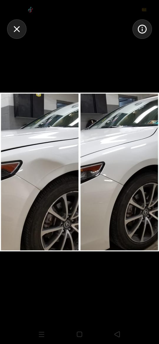 Avant et Après réparation